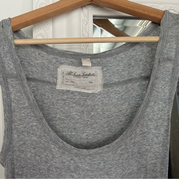 All Saints Grey Maxi Dress - Picture 3 of 7